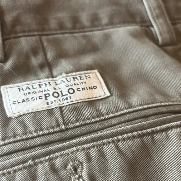 Polo Men's Classic Green Pants - Picture 4 of 4